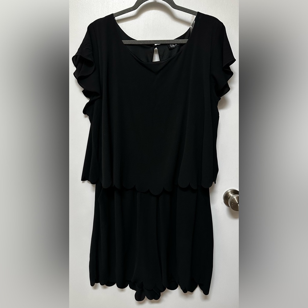 Spin | 2X-3X | Boutique Style Romper